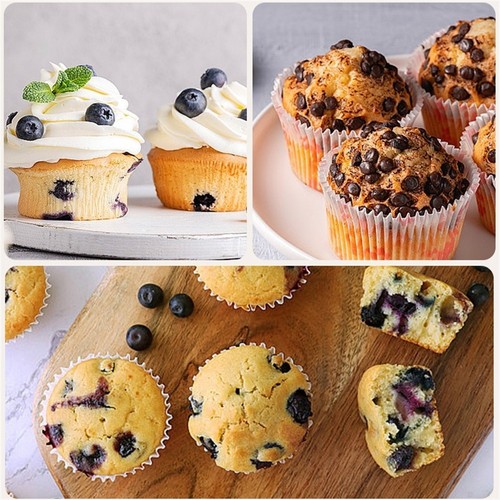 Teglia per muffin silicone - per,