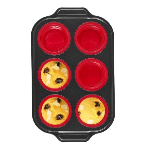 Teglia per muffin silicone - muffin,