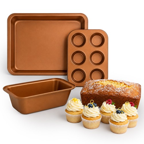 Set 3pz stampi - , teglia